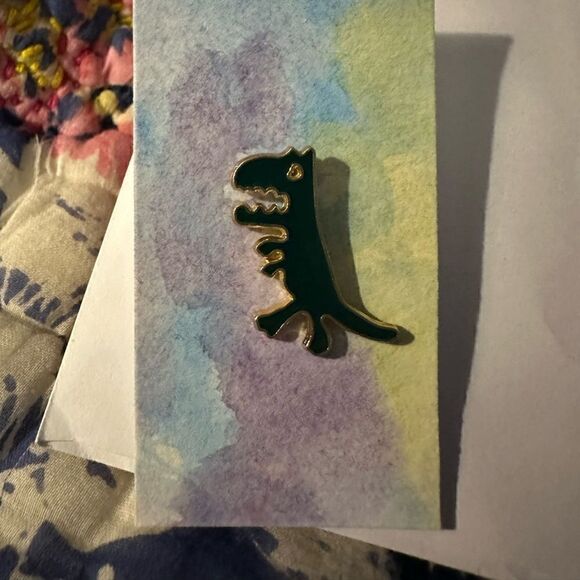 Dinosaur Dino T-Rex Brooch Fashion Jewelry Awareness GIFT - Picture 3 of 8